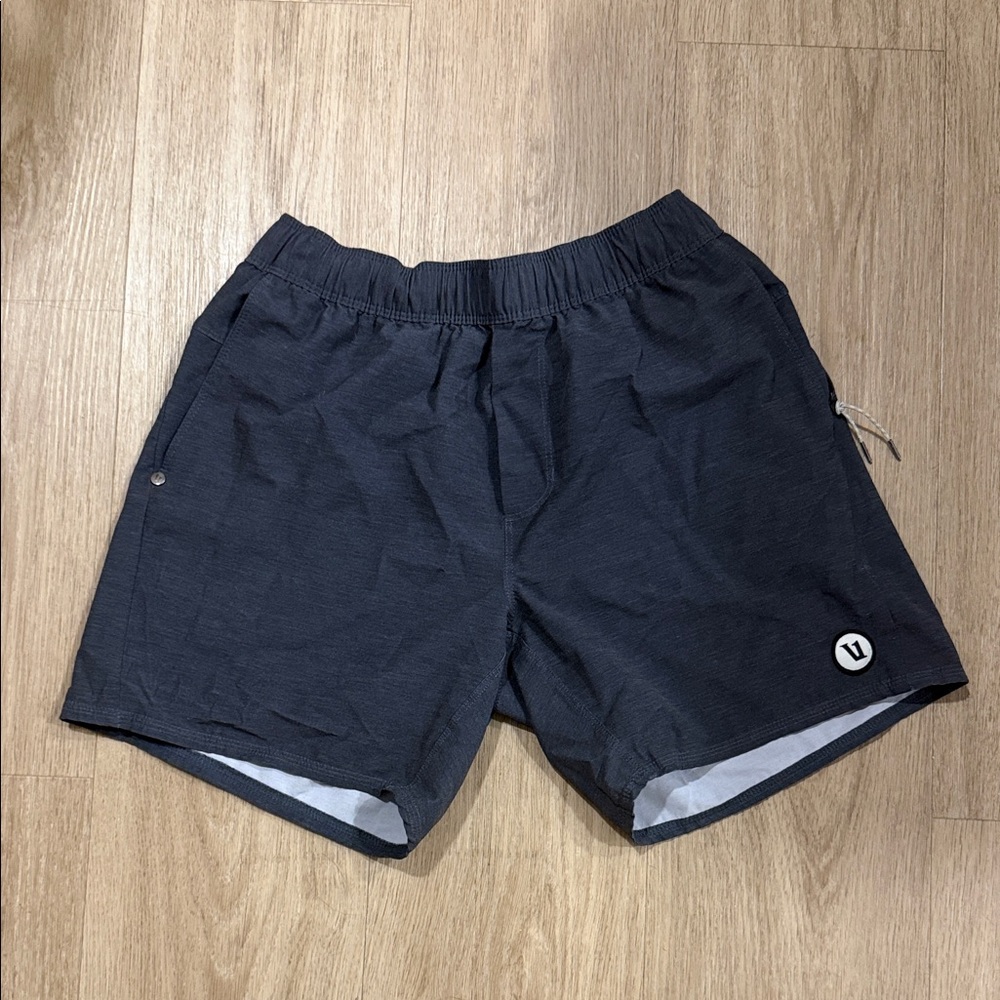 Vuori Dark Gray Athletic Shorts